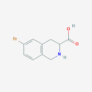 6-Bromo-1,2,3,4-tetrahydroisoquinoline-3-carboxylic acid - 