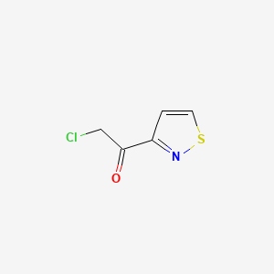 2-Chloro-1-(1,2-thiazol-3-yl)ethan-1-one - 