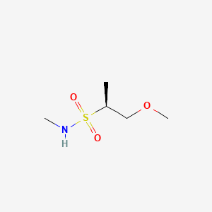 (2S)-1-methoxy-N-methylpropane-2-sulfonamide - 