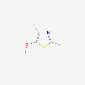 4-Iodo-5-methoxy-2-methyl-1,3-thiazole - 