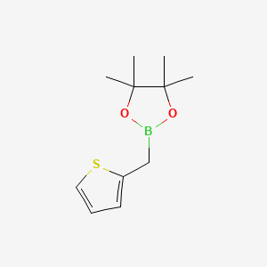 2-(Thiophen-2-YL)methyl-4,4,5,5-tetramethyl-[1,3,2]dioxaborolane - 