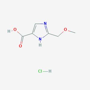 2-(Methoxymethyl)-1h-imidazole-4-carboxylic acid hydrochloride - 
