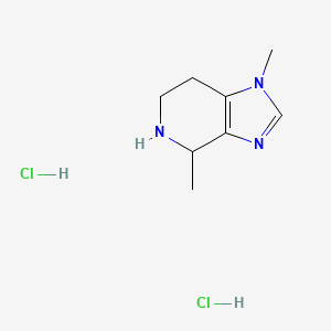 1,4-dimethyl-1H,4H,5H,6H,7H-imidazo[4,5-c]pyridinedihydrochloride - 