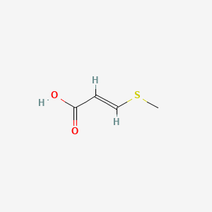 (E)-3-(Methylthio)acrylic acid - 26398-93-6
