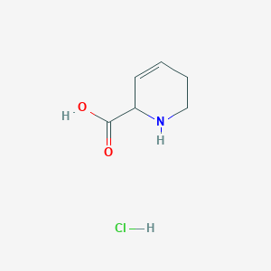 1,2,3,6-Tetrahydropyridine-6-carboxylic acid;hydrochloride - 