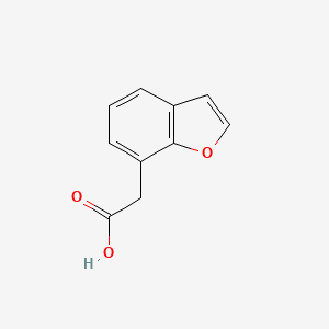 2-(1-Benzofuran-7-yl)aceticacid - 