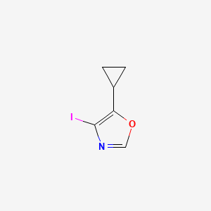 5-Cyclopropyl-4-iodo-1,3-oxazole - 
