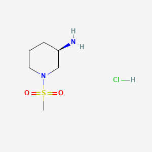 (3R)-1-methanesulfonylpiperidin-3-aminehydrochloride - 
