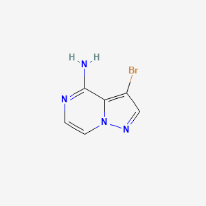 3-Bromopyrazolo[1,5-a]pyrazin-4-amine - 