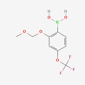 (2-(Methoxymethoxy)-4-(trifluoromethoxy)phenyl)boronic acid - 