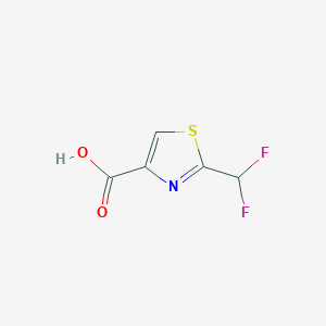 2-(Difluoromethyl)-1,3-thiazole-4-carboxylic acid - 