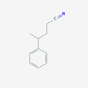 4-Phenylpentanenitrile - 