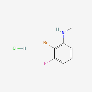 2-bromo-3-fluoro-N-methylanilinehydrochloride - 2792186-17-3