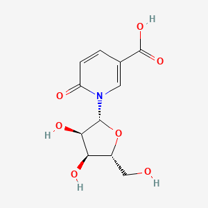 6-Oxo-1-(beta-D-ribofuranosyl)nicotinic acid - 66171-44-6