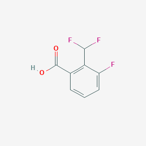 2-(Difluoromethyl)-3-fluorobenzoic acid - 