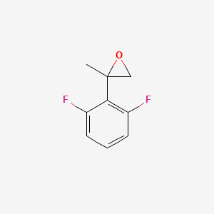 2-(2,6-Difluorophenyl)-2-methyloxirane - 