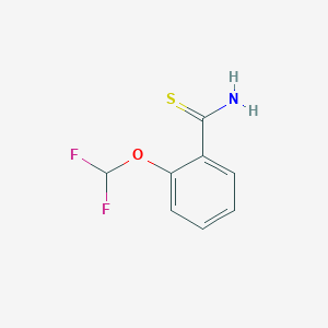 2-(Difluoromethoxy)benzothioamide - 