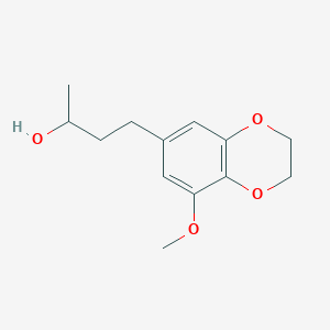 4-(8-Methoxy-2,3-dihydrobenzo[b][1,4]dioxin-6-yl)butan-2-ol - 