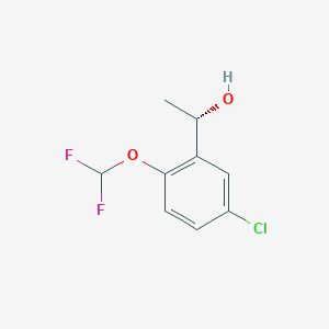 (S)-1-(5-Chloro-2-(difluoromethoxy)phenyl)ethan-1-ol - 
