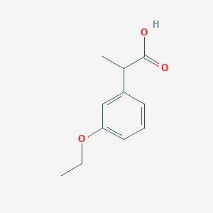 2-(3-Ethoxyphenyl)propanoic acid - 