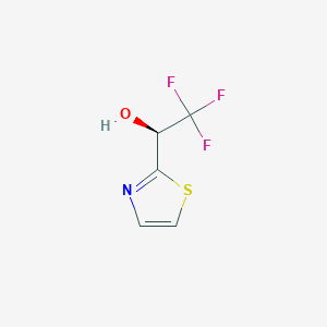 (S)-2,2,2-Trifluoro-1-(thiazol-2-yl)ethan-1-ol - 