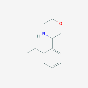 3-(2-Ethylphenyl)morpholine - 