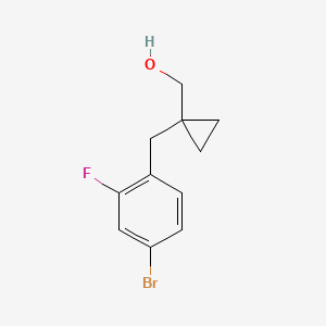 (1-(4-Bromo-2-fluorobenzyl)cyclopropyl)methanol - 