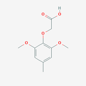 2-(2,6-Dimethoxy-4-methylphenoxy)acetic acid - 