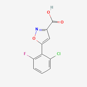 5-(2-Chloro-6-fluorophenyl)isoxazole-3-carboxylic Acid - 