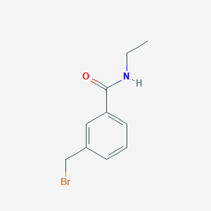 3-(bromomethyl)-N-ethylbenzamide - 