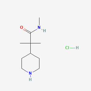N,2-dimethyl-2-(piperidin-4-yl)propanamide hydrochloride - 