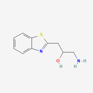 1-Amino-3-(benzo[d]thiazol-2-yl)propan-2-ol - 