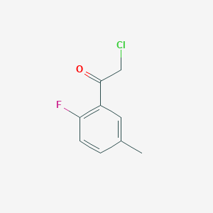 2-Chloro-1-(2-fluoro-5-methylphenyl)ethan-1-one - 66122-32-5
