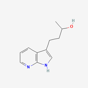 4-(1H-pyrrolo[2,3-b]pyridin-3-yl)butan-2-ol - 