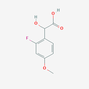 2-(2-Fluoro-4-methoxyphenyl)-2-hydroxyacetic acid - 