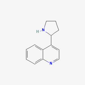 4-(Pyrrolidin-2-yl)quinoline - 108831-50-1