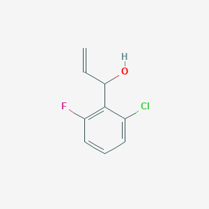 1-(2-Chloro-6-fluorophenyl)prop-2-en-1-ol - 