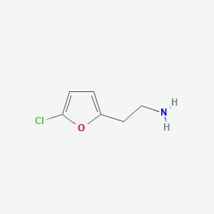 2-(5-Chlorofuran-2-yl)ethan-1-amine - 
