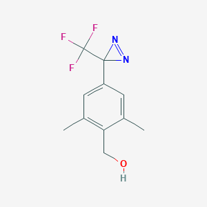[2,6-Dimethyl-4-[3-(trifluoromethyl)diazirin-3-yl]phenyl]methanol - 