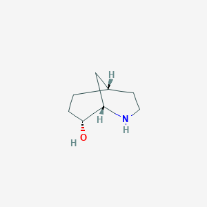 (1S,5S,8R)-2-Azabicyclo[3.3.1]nonan-8-ol - 