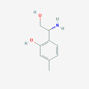 (r)-2-(1-Amino-2-hydroxyethyl)-5-methylphenol - 