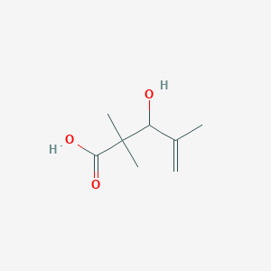 3-Hydroxy-2,2,4-trimethylpent-4-enoic acid - 
