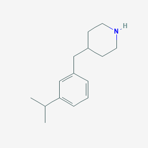4-(3-Isopropylbenzyl)piperidine - 