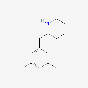 2-(3,5-Dimethylbenzyl)piperidine - 