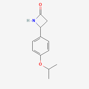 4-(4-Isopropoxyphenyl)azetidin-2-one - 