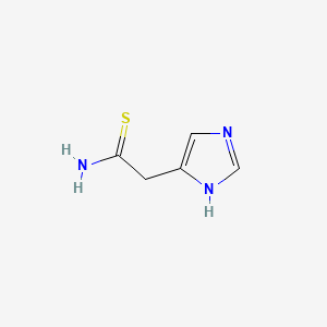 Imidazole-4-acetamide, thio- - 32691-73-9
