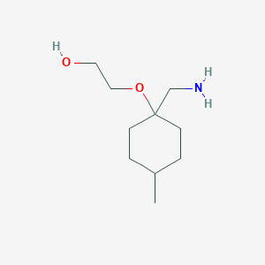 2-((1-(Aminomethyl)-4-methylcyclohexyl)oxy)ethan-1-ol - 