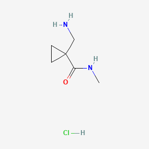 1-(aminomethyl)-N-methylcyclopropane-1-carboxamidehydrochloride - 