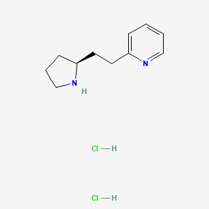 (S)-2-(2-(Pyrrolidin-2-yl)ethyl)pyridine dihydrochloride - 