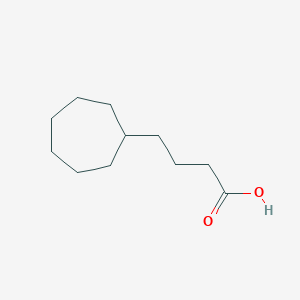 4-Cycloheptylbutanoic acid - 